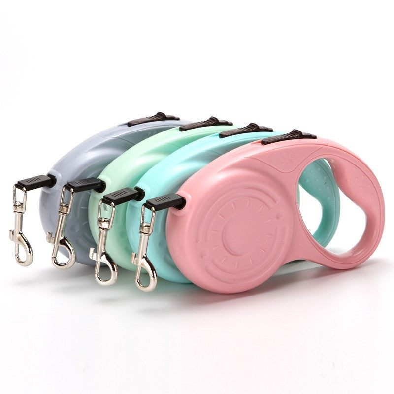 Automatic Retractable Dog Leash – Stretch, Lock, Relax