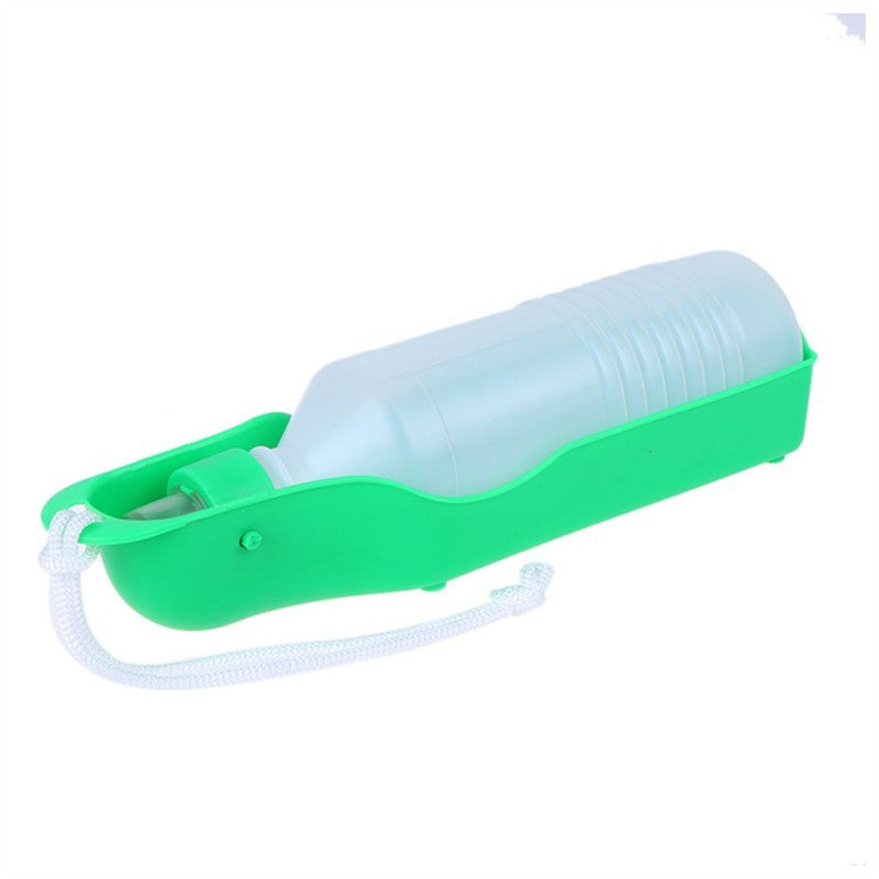 Travel Dog Water Bottle with Built-in Bowl