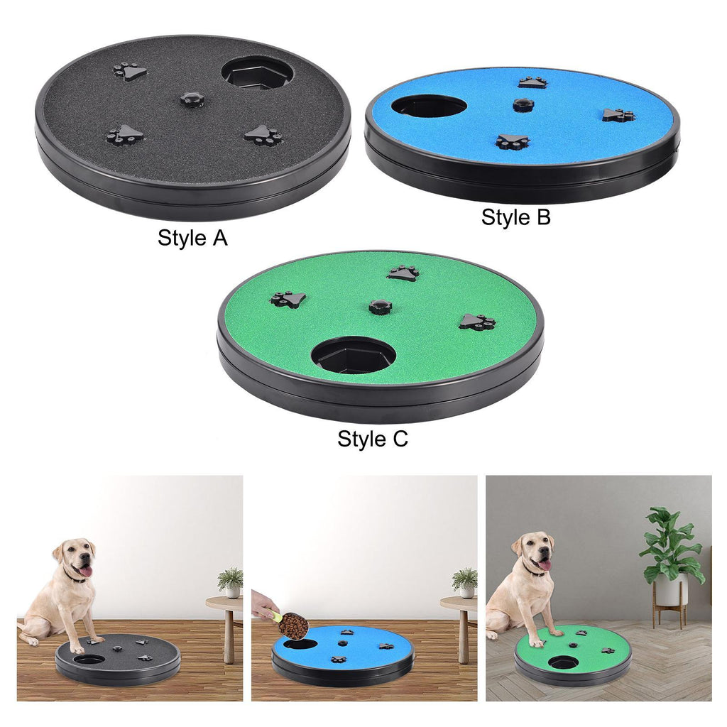 Dog Nail Scraper Slow Food Toy | Rotatable Sandpaper Nail File Board with Suction Cup | Interactive Pet Scratching Board