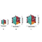 Interactive Dog Soccer Ball with Straps | Durable Water Toy for Medium Dogs | Indoor & Outdoor Play