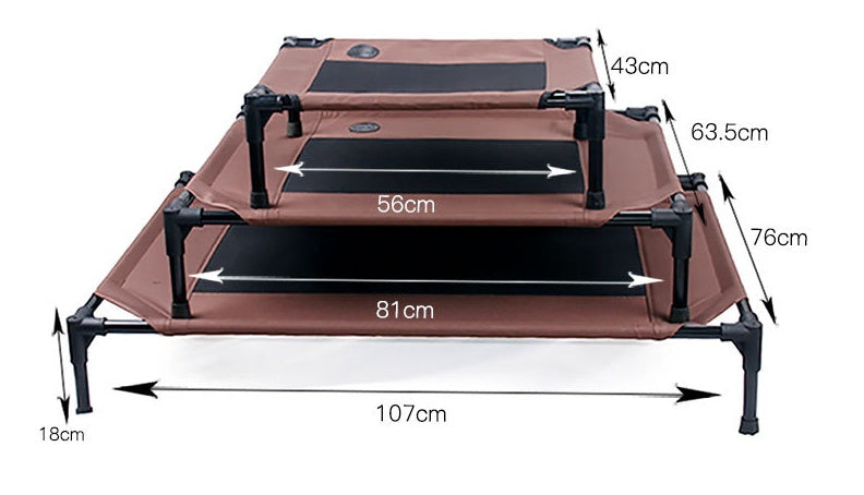 Outdoor Camp Removable Washable Moisture-Proof Pet Bed