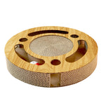 Interactive Cat Scratcher Ball with Bell – Large Claw Sharpener Toy