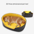 Universal Washable Pet Kennel for All Seasons | Winter Warm & Deep Sleep Cat & Dog Bed
