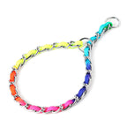 Rainbow Metal Dog Leash – “Ulysses” Style for Small & Medium Pups
