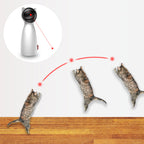 Automatic Cat Laser Toy | Interactive Smart Teasing LED Laser for Cats