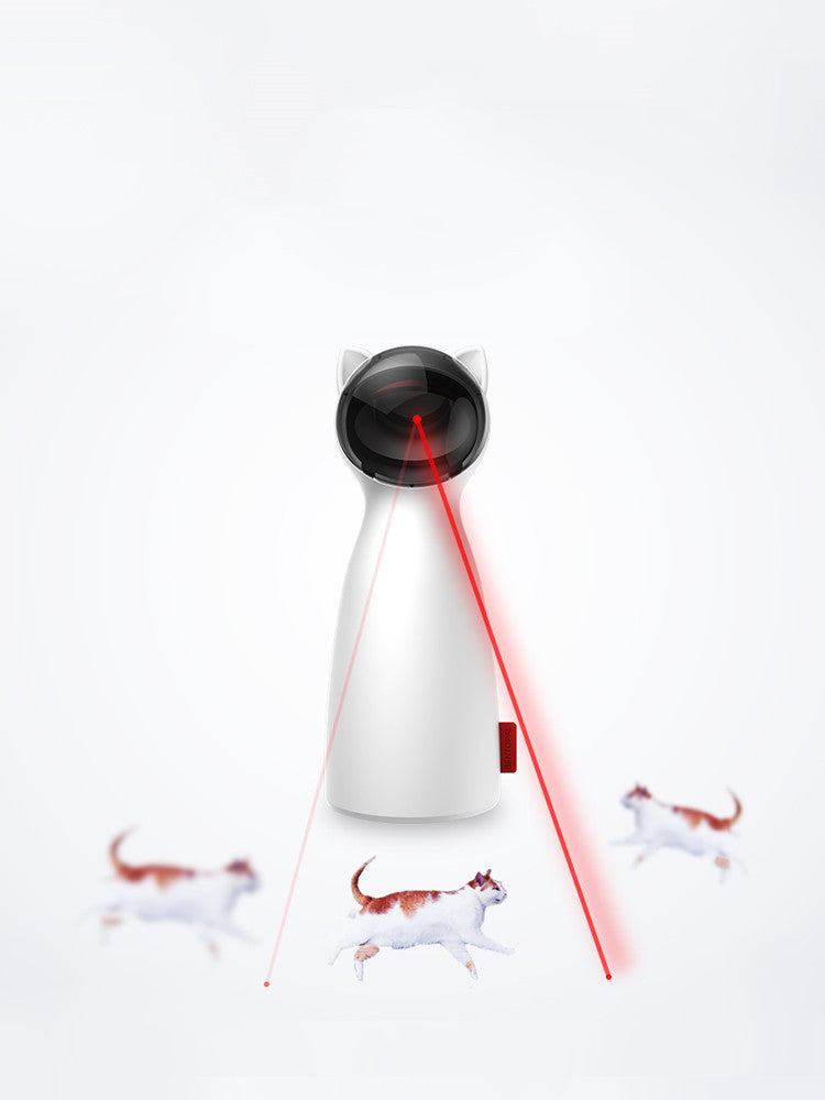 Automatic Cat Laser Toy | Interactive Smart Teasing LED Laser for Cats