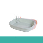 Large Cat Litter Box with High Walls – Detachable, Anti-Splash, Easy Clean