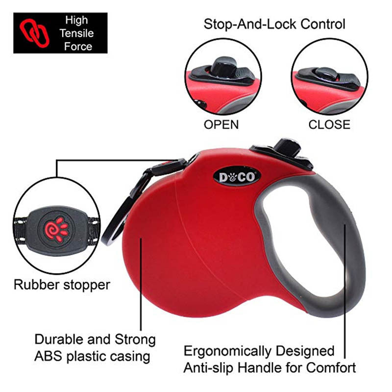 Hands-Free Auto-Retractable Dog Leash – Explore with Ease