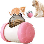 Interactive Treat Dispensing Toy – Dual Ball Design for Cats & Dogs, Adjustable Difficulty,