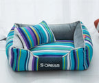 Plush Cat & Small Dog Bed – Soft Indoor Pet Cushion for Comfortable Sleep