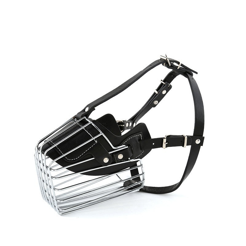 Soft Basket Rubber Dog Muzzle – Adjustable Anti-Bite Control