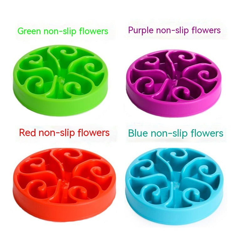 Pet Anti-Choke Slow Feeder Dog Bowl | Maze Design for Healthy Eating