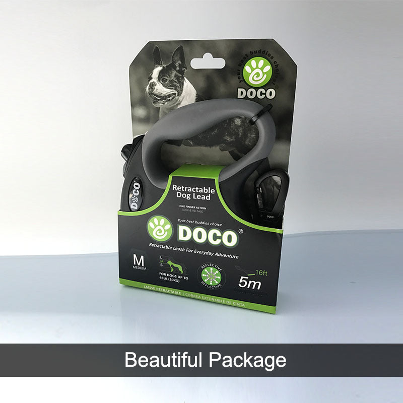Hands-Free Auto-Retractable Dog Leash – Explore with Ease