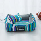 Plush Cat & Small Dog Bed – Soft Indoor Pet Cushion for Comfortable Sleep
