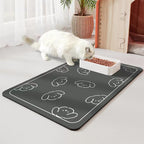 Quick-Dry Diatom Floor Mat – Spill-Proof & Waterproof Pet Placemat