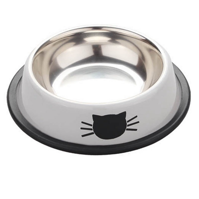 Classic Stainless Steel Pet Bowl – Durable, Odor-Free & Healthy