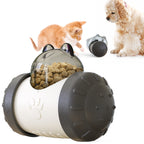 Interactive Treat Dispensing Toy – Dual Ball Design for Cats & Dogs, Adjustable Difficulty,