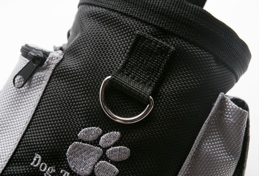 Portable Pet Snack Training Bag | Oxford Fabric Waist Pouch with Quick-Access Opening