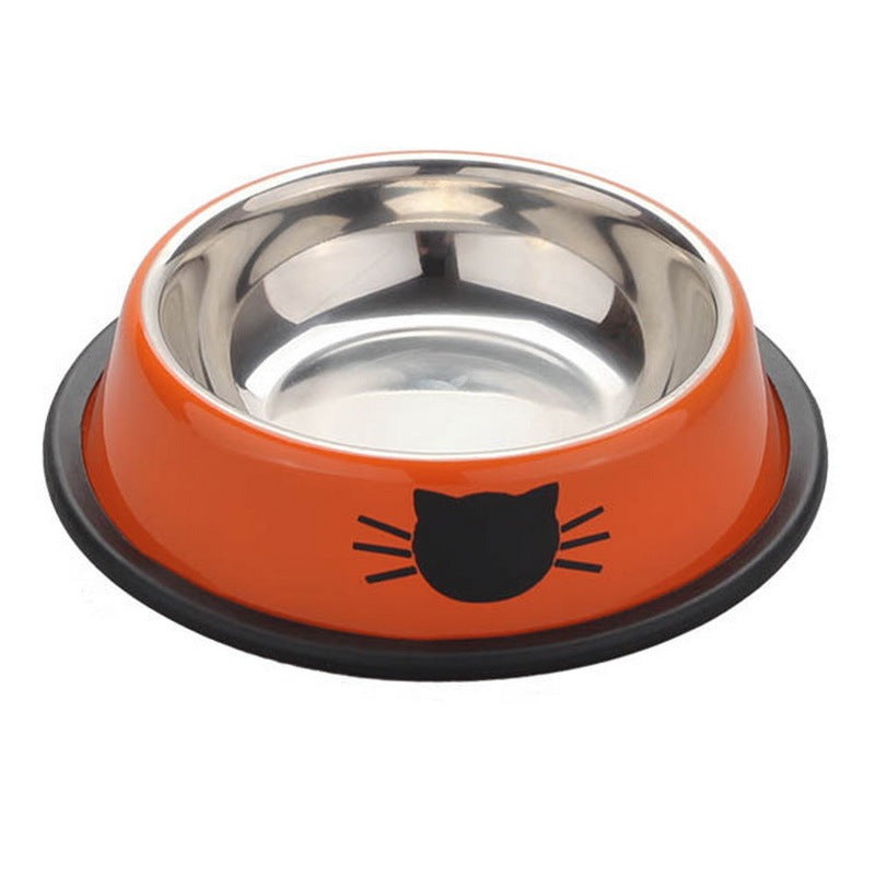 Classic Stainless Steel Pet Bowl – Durable, Odor-Free & Healthy