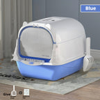 Oversized Enclosed Cat Litter Box – Spacious, High-Sided, Odor-Controlled