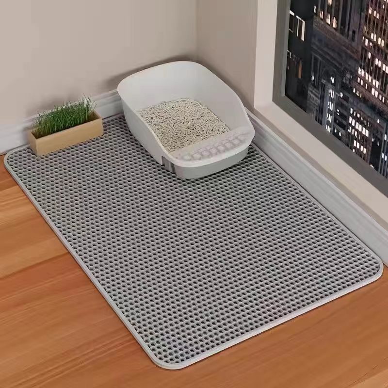 Double Layer EVA Cat Litter Pad – Waterproof, Non-Slip, Easy Clean
