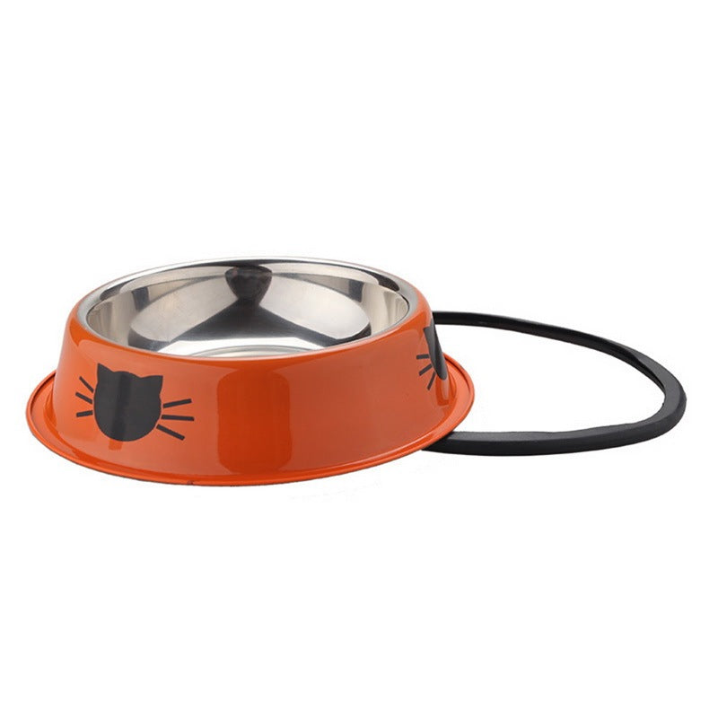 Classic Stainless Steel Pet Bowl – Durable, Odor-Free & Healthy