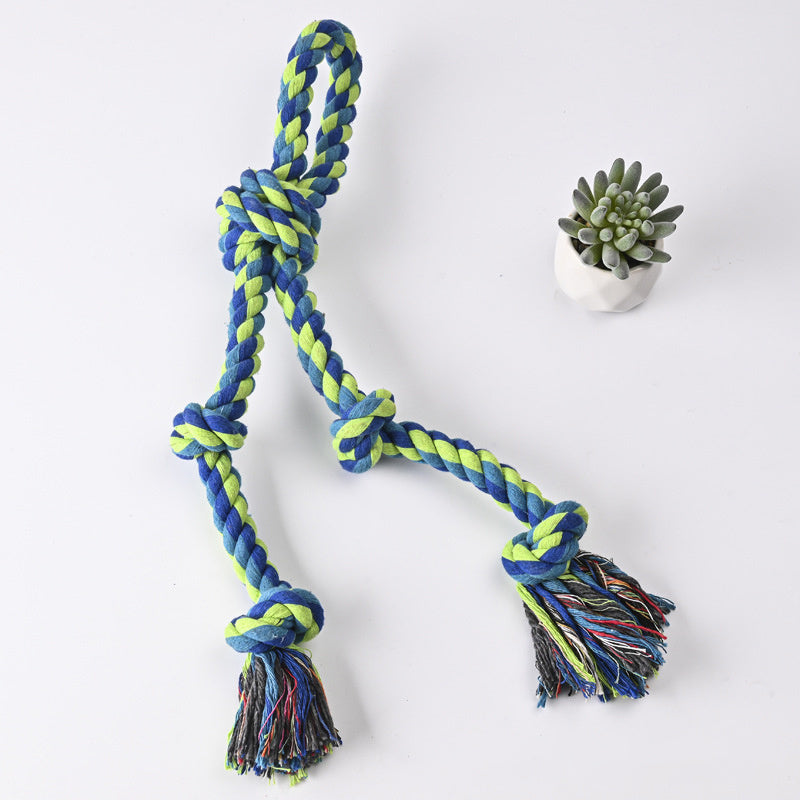Heavy-Duty Rope Tug Toy – Tough Tug-of-War Fun for Dogs of All Sizes