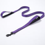 Double-Thick Reflective Nylon Leash – Safety & Strength Combined