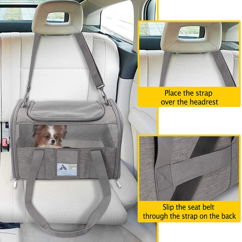 Portable Transparent Cat Backpack – Breathable, Space Capsule Design for Outdoor Adventures