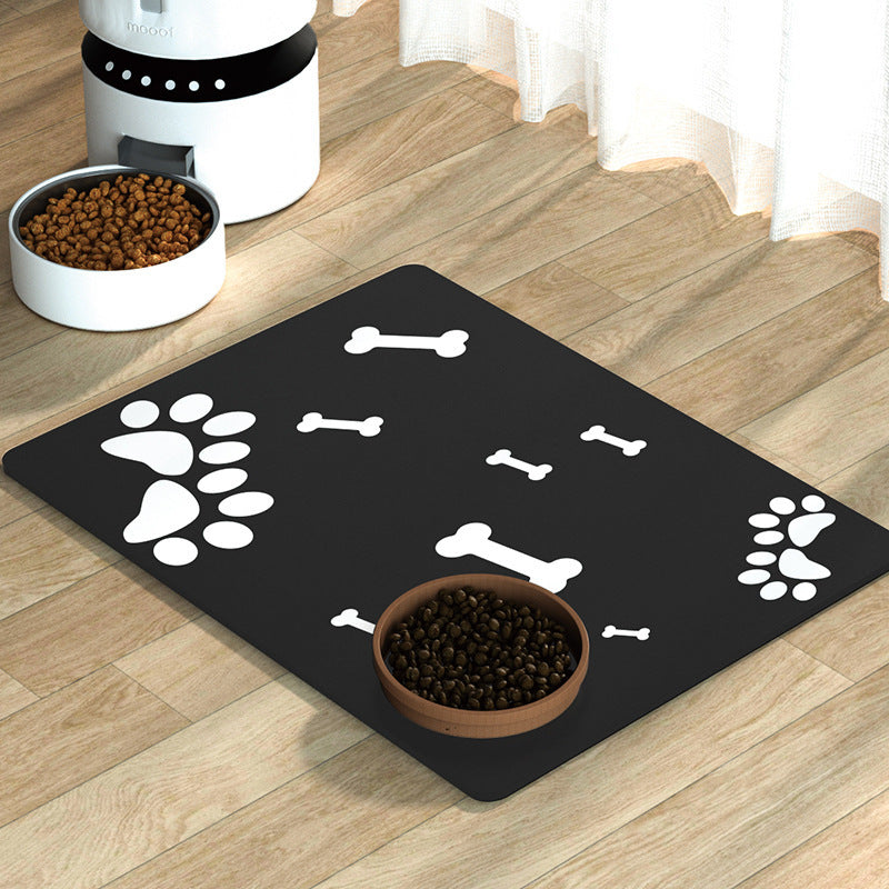 Quick-Dry Diatom Floor Mat – Spill-Proof & Waterproof Pet Placemat