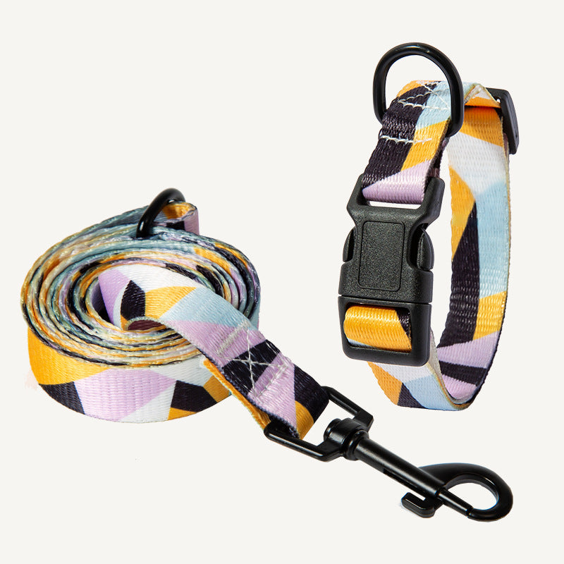 Comfort Fit Dog Collar & Leash Set – Stylish & Secure