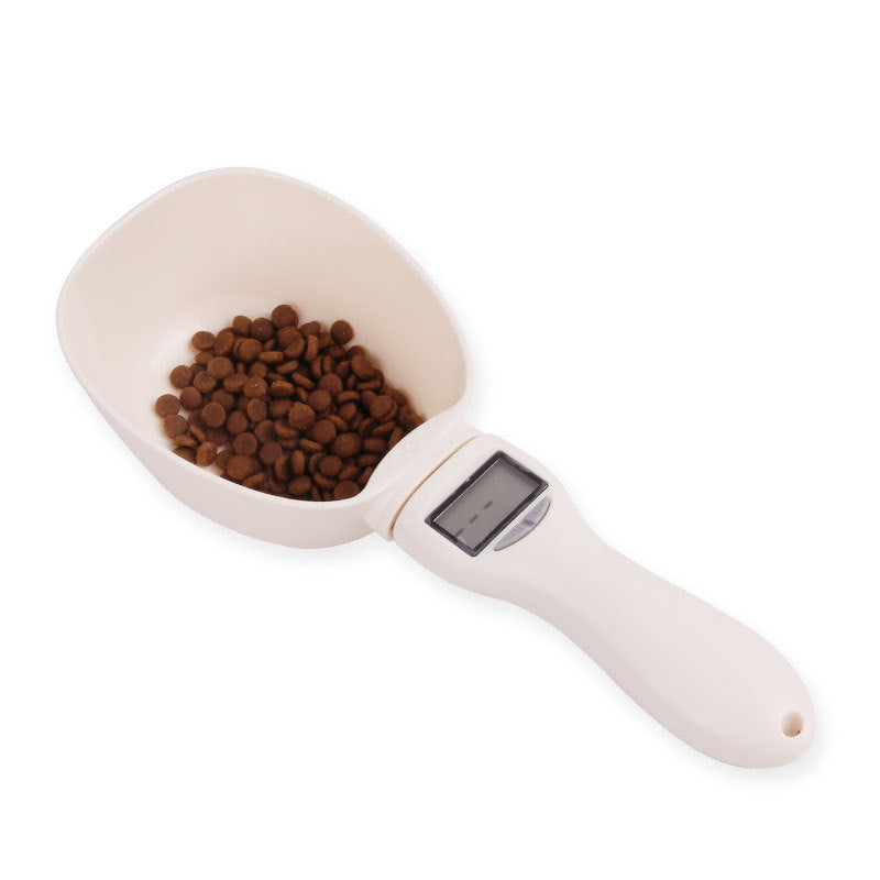 Smart Weighing Pet Food Shovel | Digital Measuring Spoon for Precise Pet Feeding