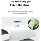 Fully Enclosed Cat Litter Box – Anti-Splash, Easy Clean, Spacious Design