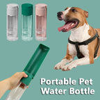 Portable Pet Water Bottle with Drinking Cup – Travel Hydration for Dogs & Cats
