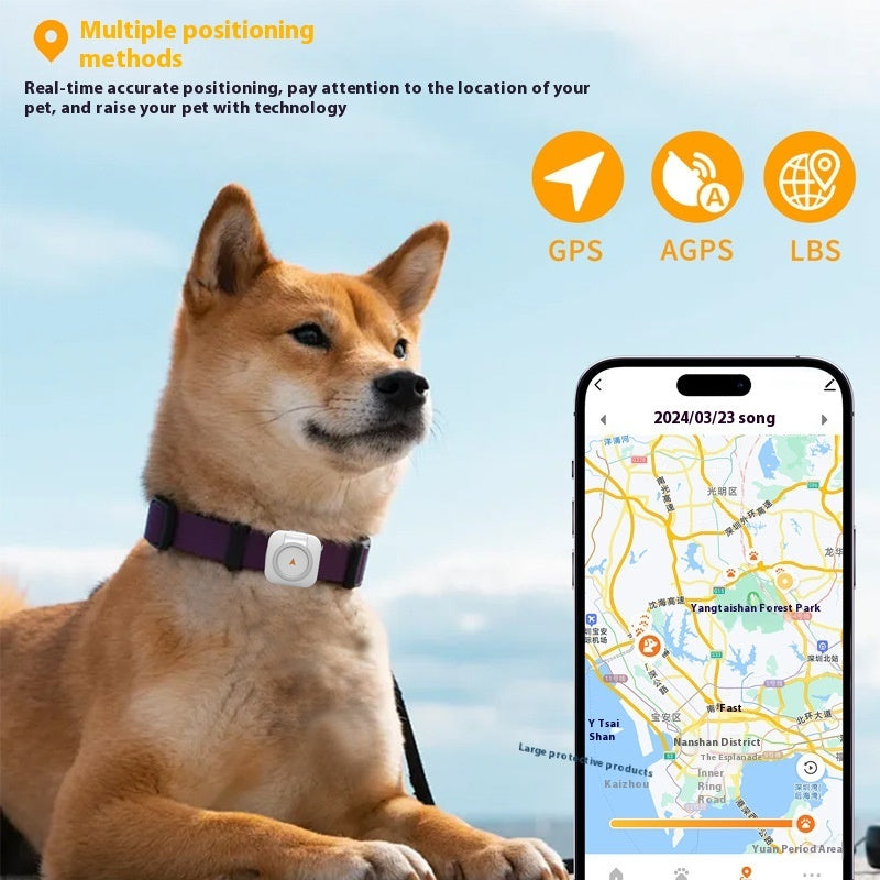 Pet GPS Global Locator & Health Monitor – Track, Protect, Love
