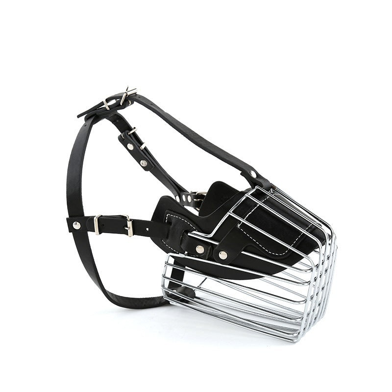 Soft Basket Rubber Dog Muzzle – Adjustable Anti-Bite Control