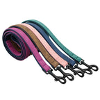 Pull-Resistant Leather Dog Leash – Tough & Stylish Control