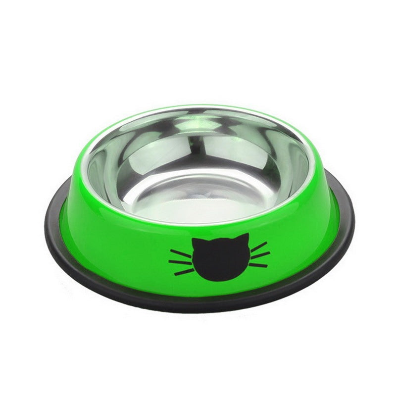 Classic Stainless Steel Pet Bowl – Durable, Odor-Free & Healthy