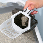 Self-Cleaning Cat Litter Scoop – Hygienic, One-Handed Operation for Easy Waste Removal