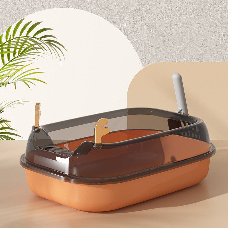 Removable Cat Litter Basin – Easy Clean, Anti‐Splash Design