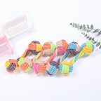 Cotton Rope Ball Toy – Interactive Chew & Fetch for Small & Medium Dogs