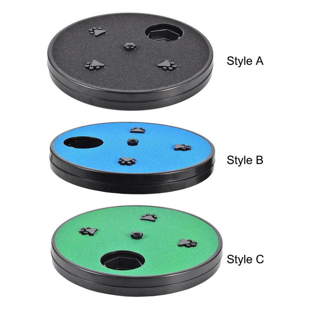 Dog Nail Scraper Slow Food Toy | Rotatable Sandpaper Nail File Board with Suction Cup | Interactive Pet Scratching Board