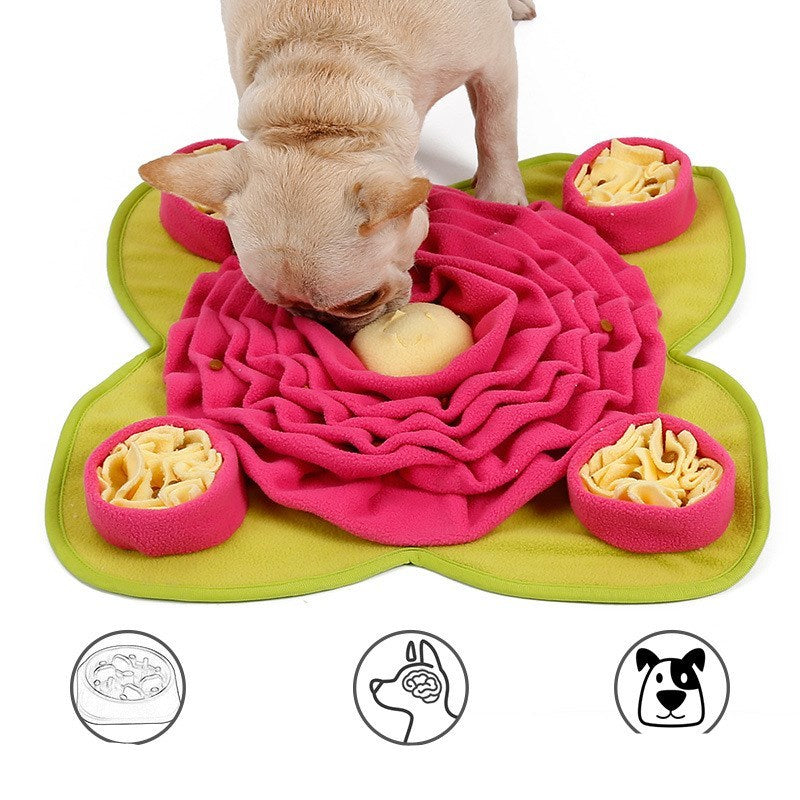 Interactive Sniff-&-Search Dog Snuffle Mat – Mental Enrichment Toy