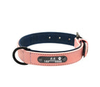 Traction Rope Lettered Dog Collar with Anti-Lost Tag – Stylish & Secure