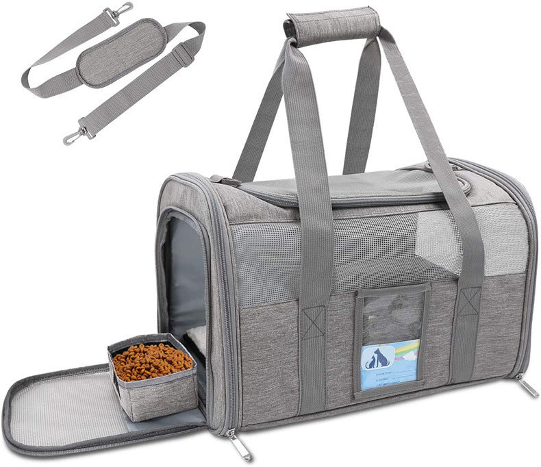Portable Transparent Cat Backpack – Breathable, Space Capsule Design for Outdoor Adventures