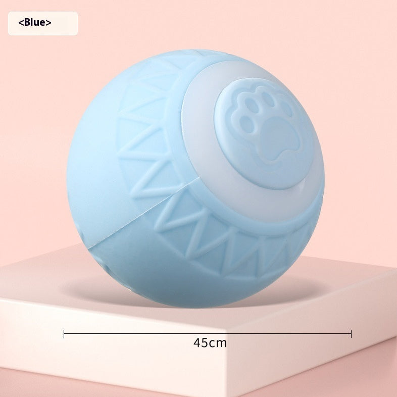Automatic Moving Bouncing Rolling Ball – Smart Interactive Cat Toy for Indoor Cats
