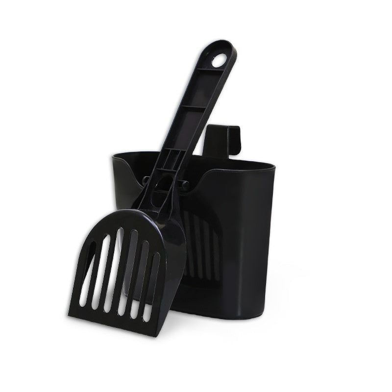 Mesh Cat Litter Scoop with Lengthened Handle – Stainless Steel, Non-Stick, Ergonomic Design