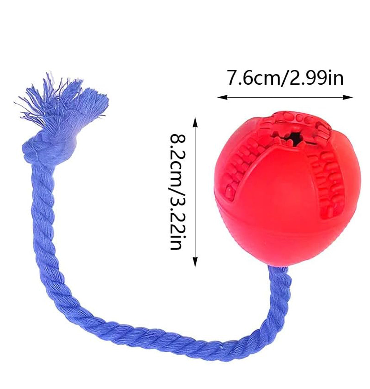 Puzzle Rope Snack & Play Toy – Interactive Feeding for Active Dogs