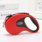 Heavy-Duty Retractable Dog Leash – 16ft Tangle-Free Nylon Tape with Ergonomic Handle – Ideal for Small to Medium Dogs