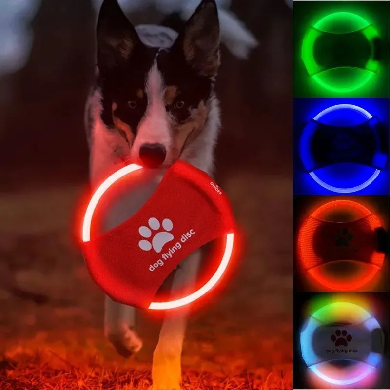 Light-Up LED Flying Disc – Glow Frisbee Fun for Evening Play